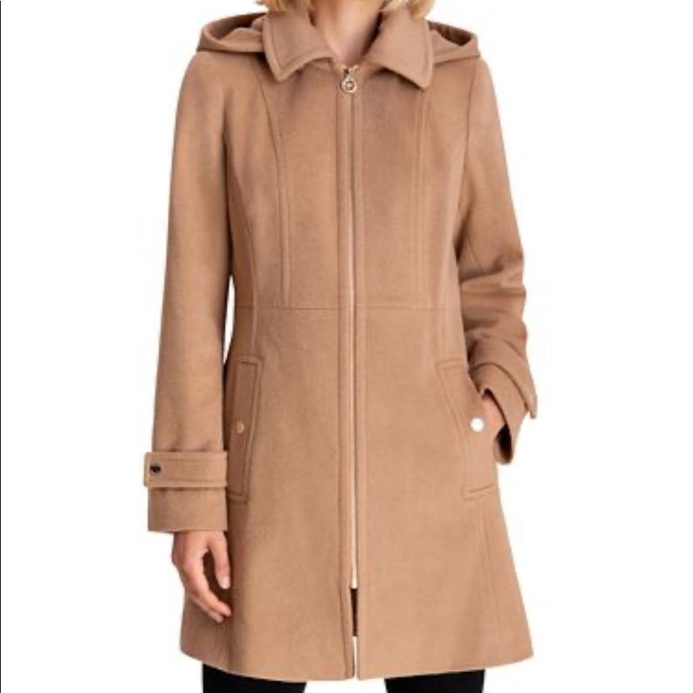 Michael Kors Camel Top Coat
